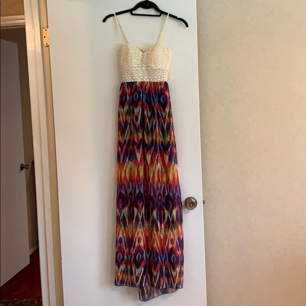 Rainbow Maxi Dress